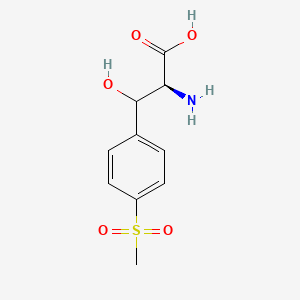 (2S)-2-Amino-3-hydroxy-3-(4-(methylsulfonyl)phenyl)propanoic acid