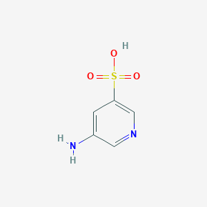 molecular formula C5H6N2O3S B1315287 5-氨基吡啶-3-磺酸 CAS No. 62009-35-2