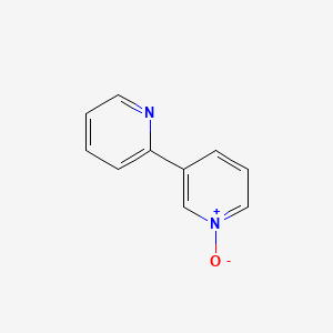 molecular formula C10H8N2O B13152889 3,2'-Bipyridine 1-oxide 