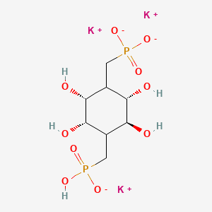 molecular formula C8H15K3O10P2 B13152918 D-Myo-inositol1,4-bis-phosphatetripotassiumsalt 