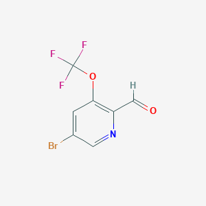 5-Bromo-3-(trifluoromethoxy)picolinaldehyde