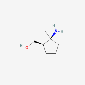 cis-(2-Amino-2-methyl-cyclopentyl)-methanol