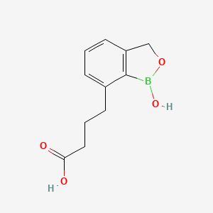 4-(1-Hydroxy-1,3-dihydrobenzo[c][1,2]oxaborol-7-yl)butanoic acid