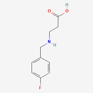 3-[(4-Fluorobenzyl)amino]propanoic acid