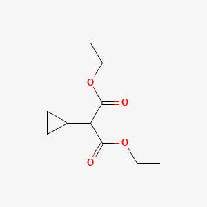 molecular formula C10H16O4 B1315314 环丙基丙二酸二乙酯 CAS No. 42392-68-7