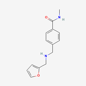 4-{[(Furan-2-ylmethyl)amino]methyl}-N-methylbenzamide