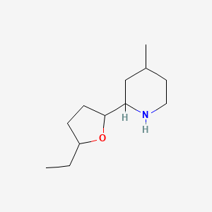 2-(5-Ethyloxolan-2-yl)-4-methylpiperidine