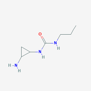 1-(2-Aminocyclopropyl)-3-propylurea