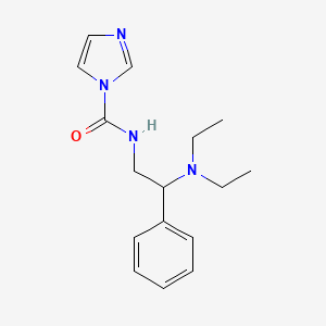 N-[2-(diethylamino)-2-phenylethyl]-1H-imidazole-1-carboxamide