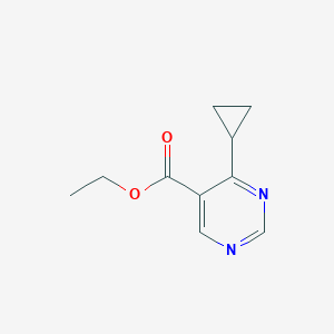 Ethyl 4-cyclopropylpyrimidine-5-carboxylate