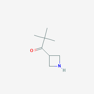 1-(Azetidin-3-yl)-2,2-dimethylpropan-1-one