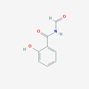 molecular formula C8H7NO3 B1315323 N-甲酰基-2-羟基苯甲酰胺 CAS No. 67936-24-7