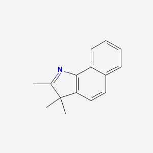 molecular formula C15H15N B1315328 2,3,3-三甲基-3H-苯并[g]吲哚 CAS No. 74470-85-2
