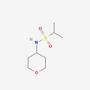 N-(oxan-4-yl)propane-2-sulfonamide