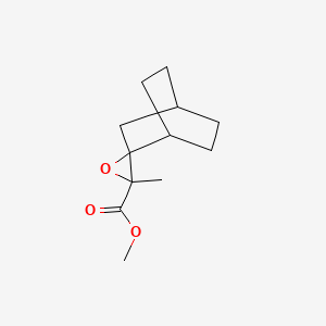 Methyl 3'-methylspiro[bicyclo[2.2.2]octane-2,2'-oxirane]-3'-carboxylate