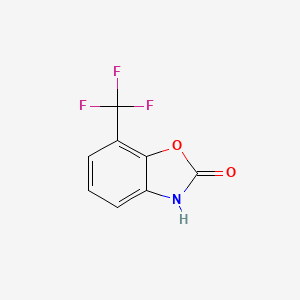 molecular formula C8H4F3NO2 B13153448 7-(Trifluoromethyl)benzo[d]oxazol-2-ol 