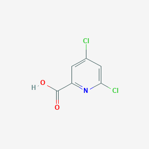 molecular formula C6H3Cl2NO2 B1315351 4,6-二氯吡啶甲酸 CAS No. 88912-25-8