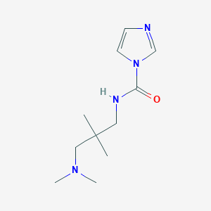 N-[3-(dimethylamino)-2,2-dimethylpropyl]-1H-imidazole-1-carboxamide