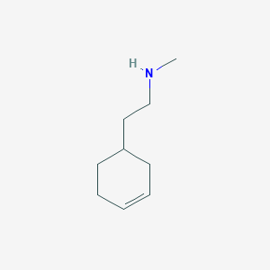 [2-(Cyclohex-3-EN-1-YL)ethyl](methyl)amine