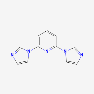 B1315368 2,6-Di(1H-imidazol-1-yl)pyridine CAS No. 39242-17-6