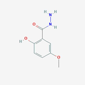 molecular formula C8H10N2O3 B1315385 2-Hydroxy-5-methoxybenzohydrazide CAS No. 2905-83-1