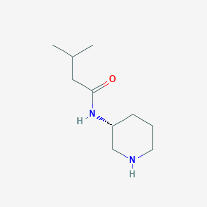 3-Methyl-N-[(3R)-piperidin-3-YL]butanamide