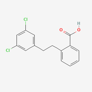 Benzoic acid, 2-[2-(3,5-dichlorophenyl)ethyl]-