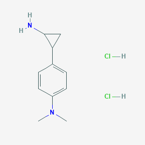 4-(2-aminocyclopropyl)-N,N-dimethylaniline dihydrochloride