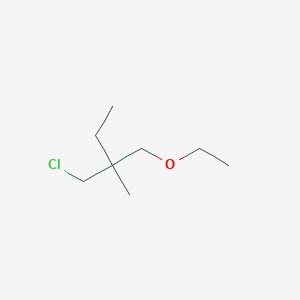 2-(Chloromethyl)-1-ethoxy-2-methylbutane