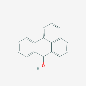 molecular formula C17H12O B13153921 7H-Benz[de]anthracen-7-ol 