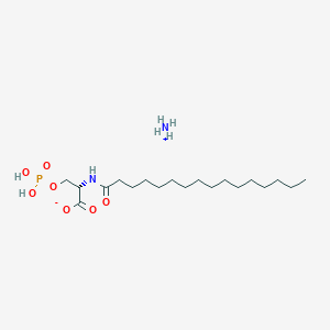 Ammonium (S)-2-palmitamido-3-(phosphonooxy)propanoate