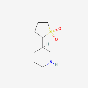 2-(Piperidin-3-yl)-1$l^{6}-thiolane-1,1-dione