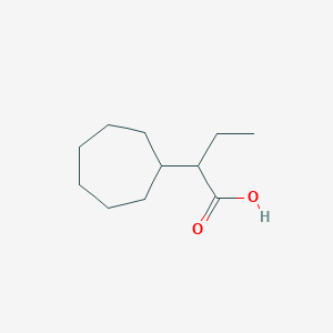 2-Cycloheptylbutanoic acid