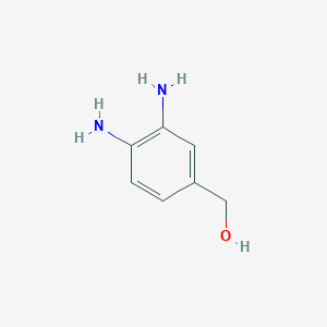 molecular formula C7H10N2O B1315401 (3,4-二氨基苯基)甲醇 CAS No. 63189-98-0