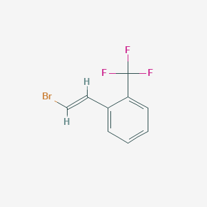 (e)-1-(2-Bromovinyl)-2-(trifluoromethyl)benzene