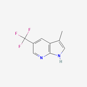 3-Methyl-5-(trifluoromethyl)-1H-pyrrolo[2,3-b]pyridine