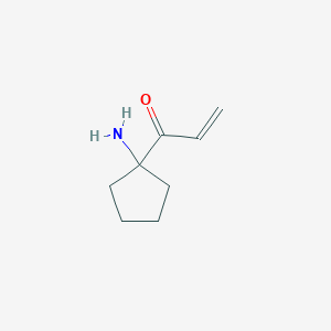 1-(1-Aminocyclopentyl)prop-2-EN-1-one