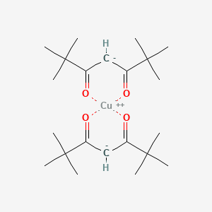 molecular formula C22H38CuO4 B13154254 Cu(TMHD)2 