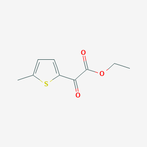 molecular formula C9H10O3S B1315427 5-甲基噻吩-2-乙酰乙酸乙酯 CAS No. 50845-87-9
