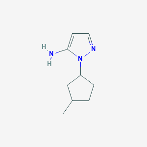 1-(3-Methylcyclopentyl)-1H-pyrazol-5-amine