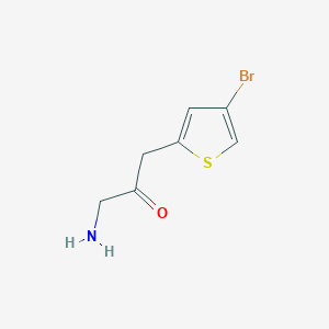 1-Amino-3-(4-bromothiophen-2-yl)propan-2-one