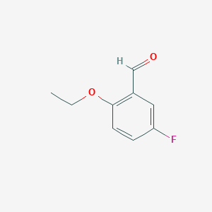 B1315432 2-Ethoxy-5-fluorobenzaldehyde CAS No. 5710-35-0