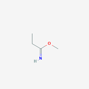 molecular formula C4H9NO B13154418 Methylethanecarboximidate 