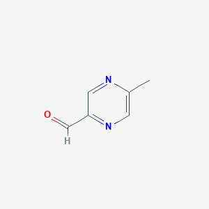 molecular formula C6H6N2O B1315442 5-Methylpyrazine-2-carbaldehyde CAS No. 50866-30-3