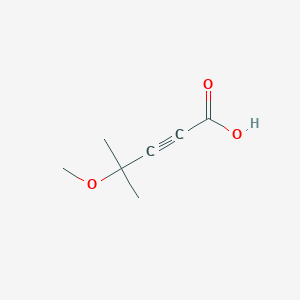 4-Methoxy-4-methylpent-2-ynoic acid