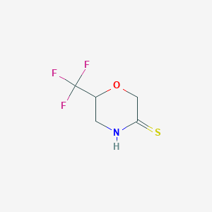 6-(Trifluoromethyl)morpholine-3-thione