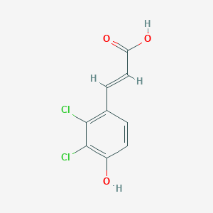 3-(2,3-Dichloro-4-hydroxyphenyl)acrylic acid