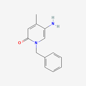 5-Amino-1-benzyl-4-methyl-1,2-dihydropyridin-2-one