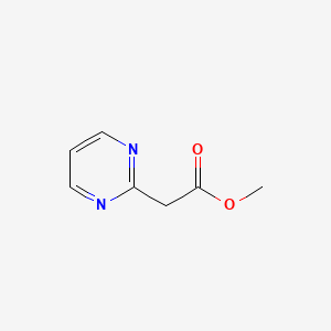 B1315466 Methyl 2-(2-pyrimidyl)acetate CAS No. 60561-50-4