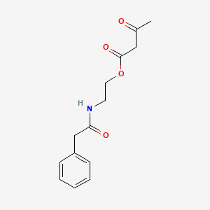 2-(2-Phenylacetamido)ethyl 3-oxobutanoate